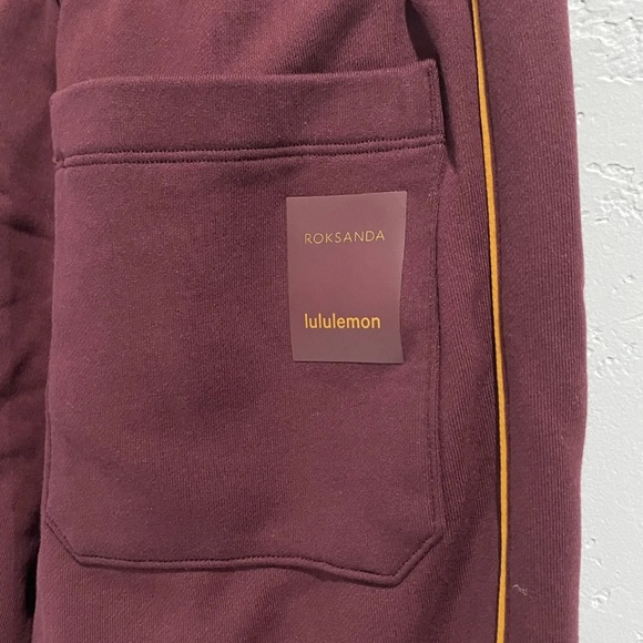 Lululemon x Roksanda Face Forward Jogger Garnet/ Rustic Coral/ Fools Gold NWT L0 - Picture 8 of 10
